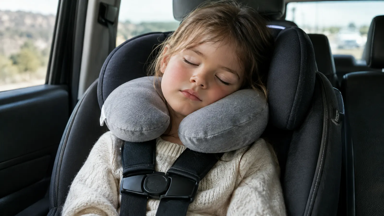 BCOZZY Kids Travel Pillow vs a U-Shaped Neck Pillow
