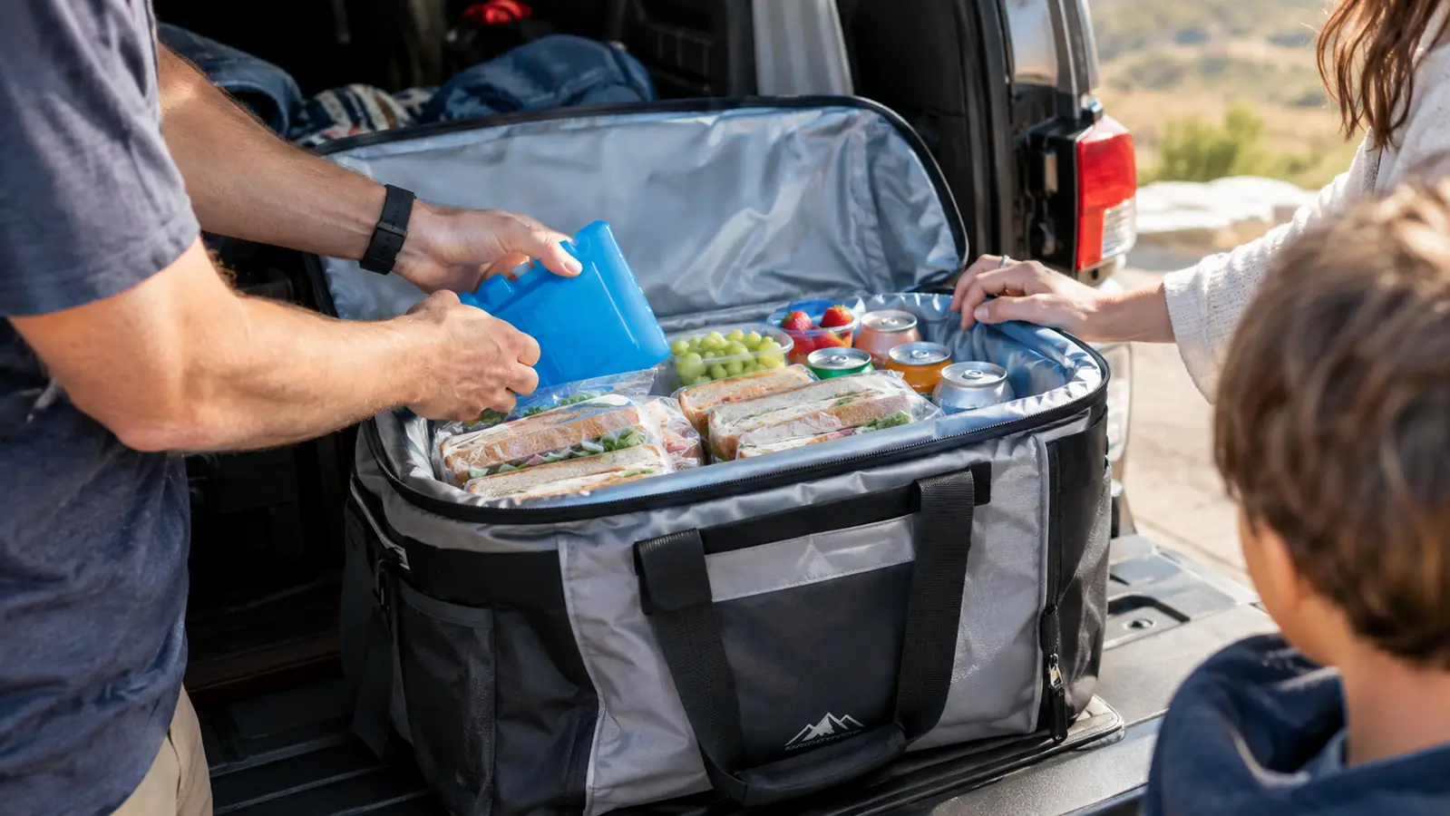 How to Pack a Cooler for a Family Road Trip with a Lifewit Cooler Bag