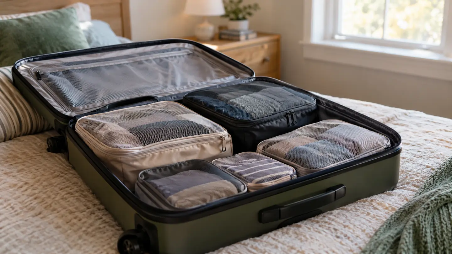 How to Pack Clothes for the Whole Family with Packing Cubes